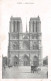 75-PARIS NOTRE DAME-N°3788-G/0111 - Notre Dame Von Paris