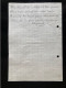Tract Presse Clandestine Résistance Belge WWII WW2 'La Chanson Des Vague' Handwritten On Both Sides Of The Sheet - Documentos