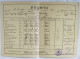 Bp163 Pagella Fascista Regno D'italia Opera Balilla Bari 1936 - Diploma's En Schoolrapporten