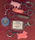 ** LOT  6  PORTE - CLEFS  COCHON  +  OLIDA ** - Schlüsselanhänger