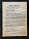 Tract Presse Clandestine Résistance Belge WWII WW2 'Vive Le Socialisme' Printed On Both Sides Of The Sheet - Documentos