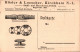 H1771 - Kirchhain Rösler & Löschner Eisenwaren - Werbepostkarten