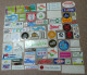 THEME PECHE : LOT DE 62 AUTOCOLLANTS - MATERIEL, ASSOCIATIONS, MESSAGES PROMOTION PREVENTION - TOUS DIFFERENTS - Stickers