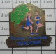 3617 Pin's Pins / Beau Et Rare : SPORTS / ATHLETISME FOULEES FORESTIERES VENDOME - Atletica