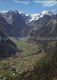 12439340 Braunwald GL Panorama Blick Auf Linthal Und Toedikette Braunwald - Sonstige & Ohne Zuordnung