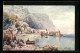Künstler-AK Raphael Tuck & Sons Nr. 7464: Clovelly, Ortsansicht  - Tuck, Raphael