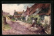 Künstler-AK Raphael Tuck & Sons Nr. 1720: Cadgwith Cove /Cornwall, Ortspartie  - Tuck, Raphael