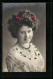 Foto-AK RPH Nr. 1935 /1: Frau Mit Rubin- Und Smaragdschmuck  - Fotografie