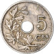 Monnaie, Belgique, 5 Centimes, 1914 - 5 Centimes