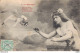 LE MESSAGER N°3 FEMME ET COLOMBE PHOTO BERGERET - Bergeret