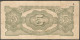 Netherlands Indies Japanese Occ 5 Gulden SA 131944 P-124a 1942 VF- - Indonesia