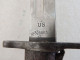 Delcampe - Baïonnette US M1905 Springfield Armory 1908, Fourreau US M1910. - Knives/Swords