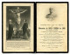 WENCESLAU SOUSA PEREIRA De LIMA. Cartãp Luto Morte Primeiro Ministro, Natural Do PORTO. Decés Memento 1919 Portugal - Devotion Images