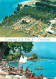 Navigation Sailing Vessels & Boats Themed Postcard Camping La Foce Toscolano Yacht - Voiliers
