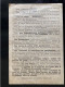 Tract Presse Clandestine Résistance Belge WWII WW2 'Pas Un Gramme De Metal Pour L'ennemi!' - Dokumente