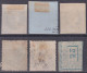 Z464 SPAIN FRANCE NUMBER CANCEL STAMPS LOT. ISABEL II- ALFONSO XII.  - Gebraucht