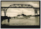 Foto-AK Schiffe: Kanalhochbrücke In Hochdonn - Mit Dampferdurchfahrt, 14.6.1953 - Autres & Non Classés