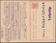 Postkarte P 27/02 Adler 10/10 Pf. Aus LEIPZIG 9.9.1899 Nach HILVERSUM 11.9.99 - Sonstige & Ohne Zuordnung