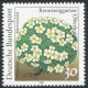 1505 Rennsteig 30 Pf, PLF Grüner Punkt Im Blütenblatt, Felder 25,27,29,31 ** - Varietà E Curiosità