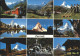 12366878 Zermatt VS Bergbahn Total Alphornblaeser Matterhorn Skulptur Findelen  - Altri & Non Classificati