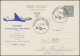 Erstflug Schweden-Grönland Ab Flughafen Stockholm-Alanda Am 1.3.1960 Auf P 68 - Postal Stationery