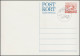 Schweden Postkarte P 101 Tag Der Briefmarke 1977, FDC Stockholm 8.10.77 - Postwaardestukken