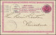 Postkarte P 25 SVERIGE-SUEDE Mit DV 1006, GÖTEBORG 4.3.1907 N. FEUERBACH 6.3.07 - Enteros Postales