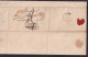 DDGG 063 - Lettre Précurseur EECLOO 1843 Vers OOSTACKER - Boite Rurale G De WAERSCHOOT - Port 3 Décimes (SR) - Landelijks Post