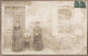 CARTE PHOTO CPA PHOTO 30 - MANDUEL ? - TB  PLAN Animation Devant MAGASIN PORTE EPICERIE MERCERIE - Autres & Non Classés