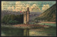 Lithographie Bingen, Der Mäuseturm  - Bingen