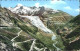 12338142 Grimsel Pass Rhonegletscher Mit Furkastrasse Und Galenstock Grimsel Pas - Sonstige & Ohne Zuordnung