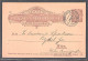 Privatpost, Frankfurter-Briefverkehr  2 Pf., Ganzsache 1896, Gestempelt - Privatpost