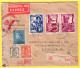 Lettre Censurée, Exprès, Recommandée Pour Zürich2.II.1944, Cachets D'arrivée TB - WW II (Covers & Documents)