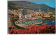 MONACO -  Principauté Le Port Et Monte Carlo Vue Generale Fleur Piscine 1980 - Port