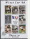 TANZANIA 1998 FOOTBALL WORLD CUP 2 S/SHEETS 2 SHEETLETS AND 6 STAMPS - 1998 – France