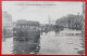 Cpa 44 NANTES Anime Quai Brancas Inondations 1910 Trams - Nantes