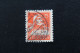 1921 ZUM  CH 155 25 C VERMILLON G.TELL OBLITERATION CHAUX - DE - FONDS DU 23 . III . 22 - Used Stamps