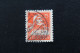 1921 ZUM  CH 155 25 C VERMILLON G.TELL OBLITERATION CHAUX - DE - FONDS DU 23 . III . 22 - Usados