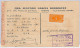 Ad9258 - SPAIN - RADIO FREQUENCY CARD  - Madrid -  1954 - Radio