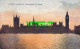 R547340 London. Houses Of Parliament By Night. Celesque Series. Photochrom - Autres & Non Classés