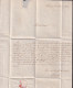 DDGG 074 - Lettre Précurseur THIELT 1834 Vers COURTRAI - Port 10 Cents - Indice Herlant 12 = 20 Euros - 1830-1849 (Belgique Indépendante)