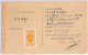 Ad9262 - SPAIN - RADIO FREQUENCY CARD  -  1953 - Radio