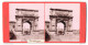 Stereo-Foto G. Brogi, Firenze, Ansicht Roma, Blick Auf Den Titusbogen  - Stereoscopic