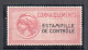 !!! FISCAUX, CONNAISSEMENT N°19b LEGENDE SUR DEUX LIGNES NEUF* SIGNE CALVES - Stamps