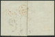 HAMBURG - GRENZÜBERGANGSSTEMPEL 1842, T 6 DEC, In Rot Auf Brief Von Glaz (R2) über Hamburg (rückseitiger K1) Nach London - Precursores