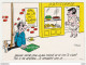 Humour Illustrateur TIENNO Magasin Patisserie Affiche Bal VOIR DOS 94 CHARENTON Carte PUB Etablissements DEROCHE - Humor