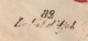 LETTRE. 16 DEC 1847. MELISEY. HAUTE SAONE. BOITE RURALE N = SERVANCE. CURSIVE 82/ Le Val D'Ajol - 1801-1848: Precursors XIX