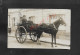 CARTE PHOTO PERSONNAGES CARROSSE A CHEVAL ECITE DE ERAGNY VAL D OISE 1908 CACHET GOURNAY A LIANCOURT PLIE : - Verkopers