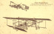 Thème - Transport - Aviation - Biplan Bréguet-Richet - Construit à Douai - 7229 - 1919-1938