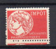 !!! FISCAUX, SPECIALITES PHARMACEUTIQUES DE 1931 ESSAI SANS VALEUR NEUF ** SIGNE CALVES - Timbres